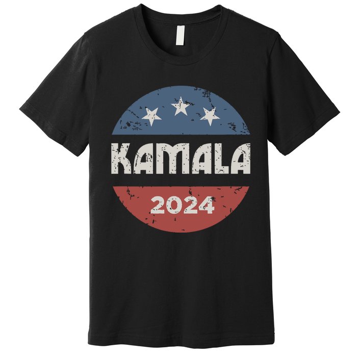 Kamala Harris 2024 For President Campaign Premium T-Shirt