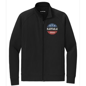 Kamala Harris 2024 For President Campaign Stretch Full-Zip Cadet Jacket