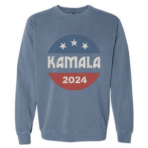 Kamala Harris 2024 For President Campaign Garment-Dyed Sweatshirt