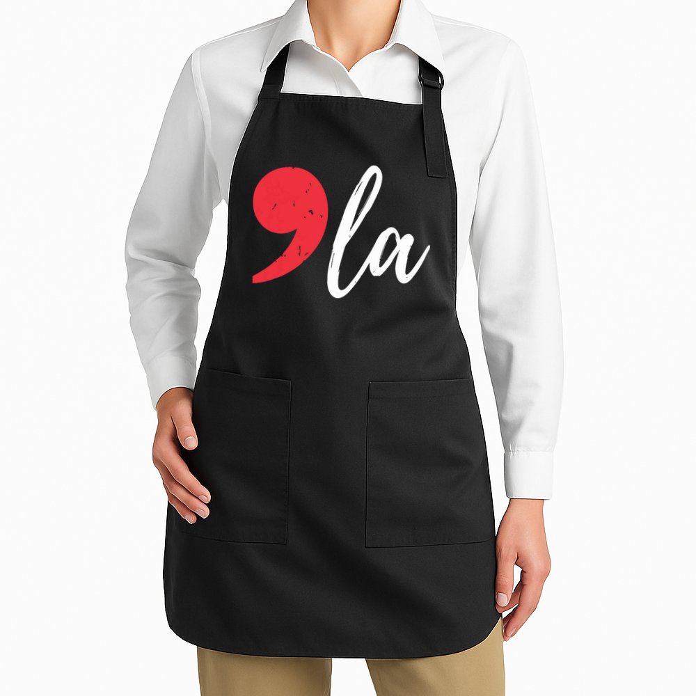 Kamala Harris 2024 President Comma La Funny Apron