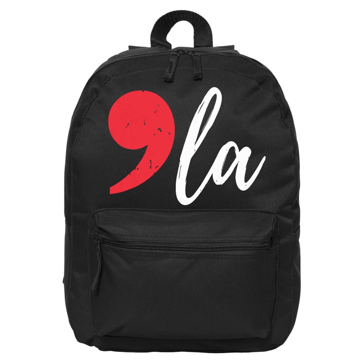 Kamala Harris 2024 President Comma La Funny 16 in Basic Backpack