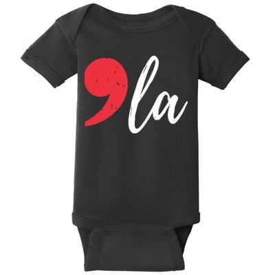 Kamala Harris 2024 President Comma La Funny Baby Bodysuit