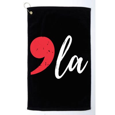 Kamala Harris 2024 President Comma La Funny Golf Towel