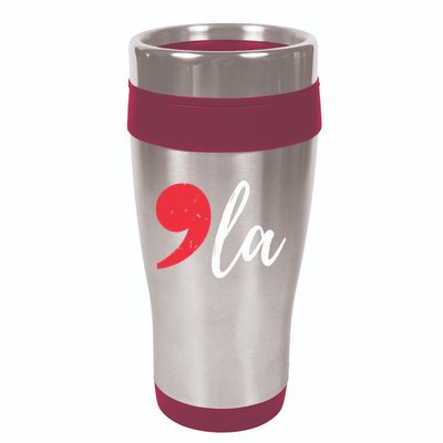 Kamala Harris 2024 President Comma La Funny 16oz Travel Tumbler