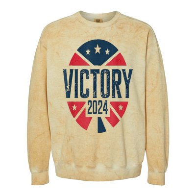 Kamala Harris 2024 And Trump 2024 Election Victory We Won Colorblast Crewneck Sweatshirt