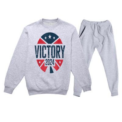 Kamala Harris 2024 And Trump 2024 Election Victory We Won Premium Crewneck Sweatsuit Set