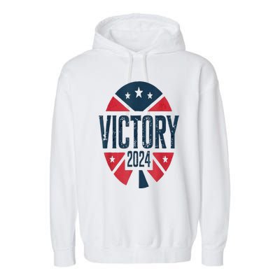 Kamala Harris 2024 And Trump 2024 Election Victory We Won Garment-Dyed Fleece Hoodie