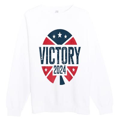 Kamala Harris 2024 And Trump 2024 Election Victory We Won Premium Crewneck Sweatshirt