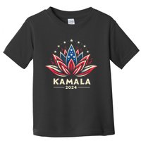 Kamala Harris 2024 Presidential Campaign American Lotus Gift Toddler T-Shirt