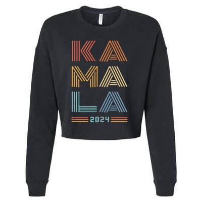 Kamala Harris 2024 Presidential Election Cropped Pullover Crew