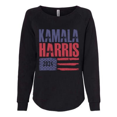 Kamala Harris 2024 Support Graphic Womens California Wash Sweatshirt