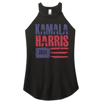 Kamala Harris 2024 Support Graphic Women’s Perfect Tri Rocker Tank