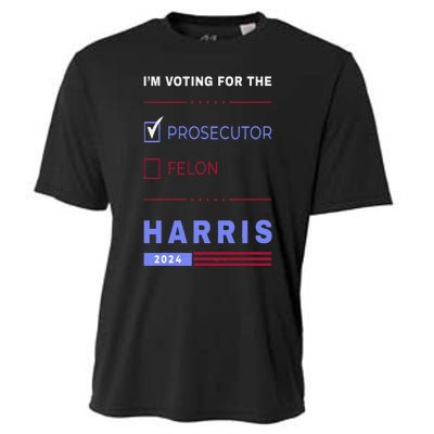 Kamala Harris 2024 IM Voting For The Prosecutor. Vote Blue Cooling Performance Crew T-Shirt