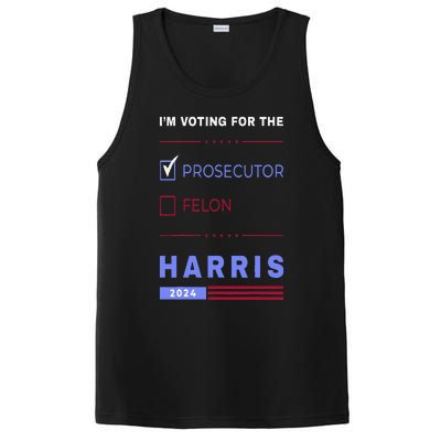 Kamala Harris 2024 IM Voting For The Prosecutor. Vote Blue PosiCharge Competitor Tank