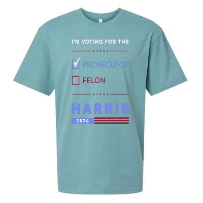 Kamala Harris 2024 IM Voting For The Prosecutor. Vote Blue Sueded Cloud Jersey T-Shirt