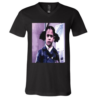 Kamala Harris 2024 That Little Girl Was Me V-Neck T-Shirt