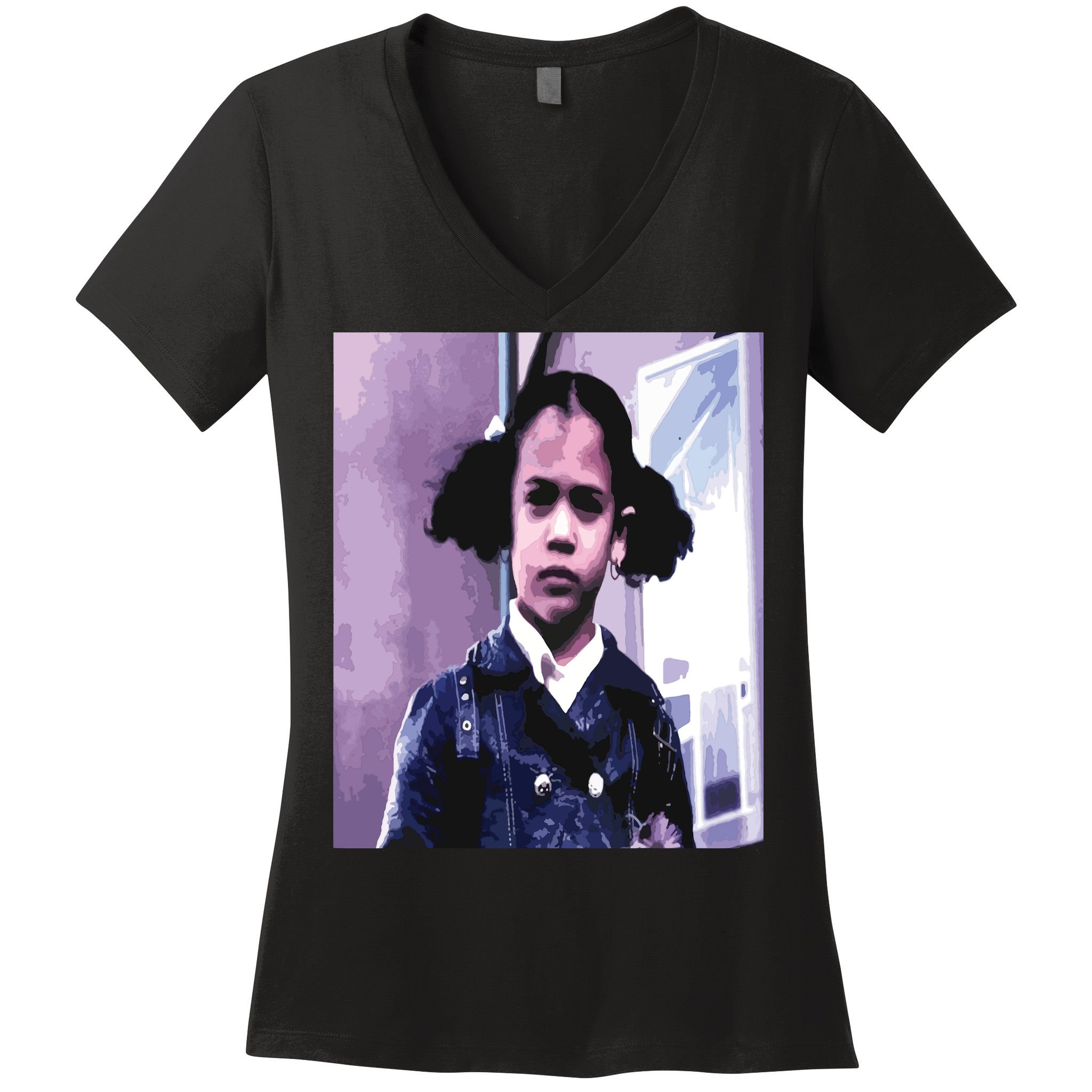Kamala Harris 2024 That Little Girl Was Me Women's V-Neck T-Shirt