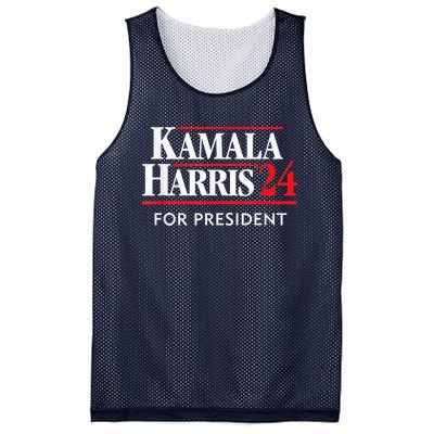 Kamala Harris 24 For President 2024 Mesh Reversible Basketball Jersey Tank