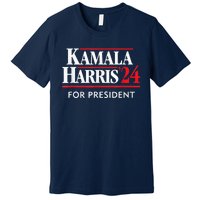 Kamala Harris 24 For President 2024 Premium T-Shirt