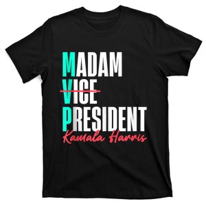 Kamala Harris 2024 Madam President Mvp 24 Democrat T-Shirt