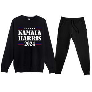 Kamala Harris 2024 Premium Crewneck Sweatsuit Set