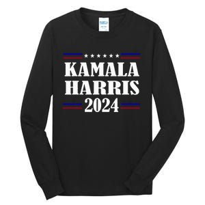 Kamala Harris 2024 Tall Long Sleeve T-Shirt