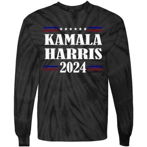 Kamala Harris 2024 Tie-Dye Long Sleeve Shirt