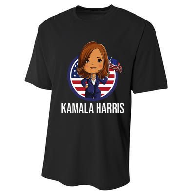 Kamala Harris 2021 Us Cute Performance Sprint T-Shirt