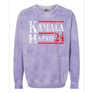 Kamala Harris 2024 Election President Democrat Colorblast Crewneck Sweatshirt