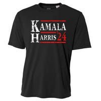 Kamala Harris 2024 Election President Democrat Cooling Performance Crew T-Shirt