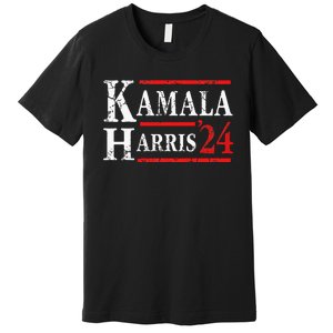 Kamala Harris 2024 Election President Democrat Premium T-Shirt