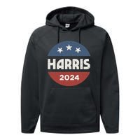 Kamala Harris 2024 Democrat Women Madam President Election Performance Fleece Hoodie