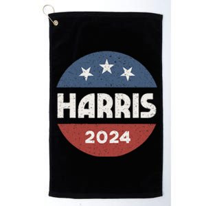 Kamala Harris 2024 Democrat Women Madam President Election Platinum Collection Golf Towel