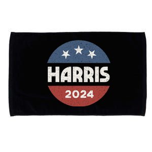 Kamala Harris 2024 Democrat Women Madam President Election Microfiber Hand Towel