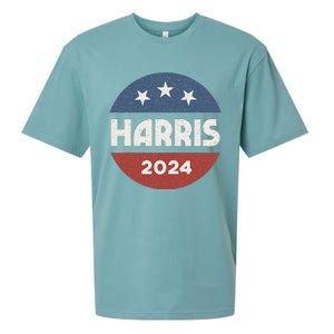 Kamala Harris 2024 Democrat Women Madam President Election Sueded Cloud Jersey T-Shirt