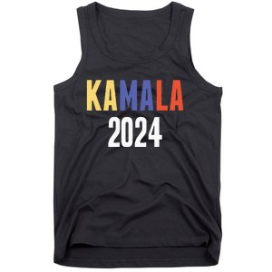 Kamala Harris 2024 For President Campaign Tank Top