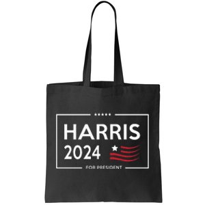 Kamala Harris 2024 For President Campaign Tote Bag