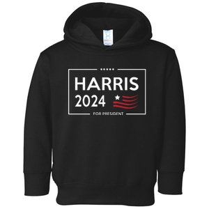 Kamala Harris 2024 For President Campaign Toddler Hoodie