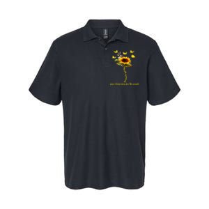 Kamala Harris 2024 Save Democracy For The People Sunflower Softstyle Adult Sport Polo