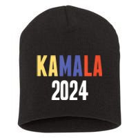 Kamala Harris 2024 For President Campaign Short Acrylic Beanie