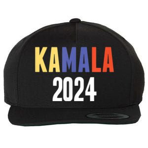 Kamala Harris 2024 For President Campaign Wool Snapback Cap