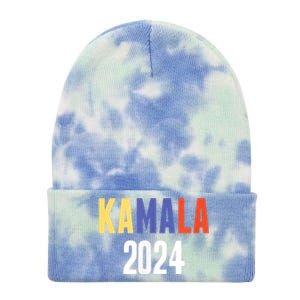 Kamala Harris 2024 For President Campaign Tie Dye 12in Knit Beanie