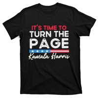 Kamala Harris 2024 ItS Time To Turn Page T-Shirt