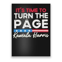 Kamala Harris 2024 ItS Time To Turn Page Poster