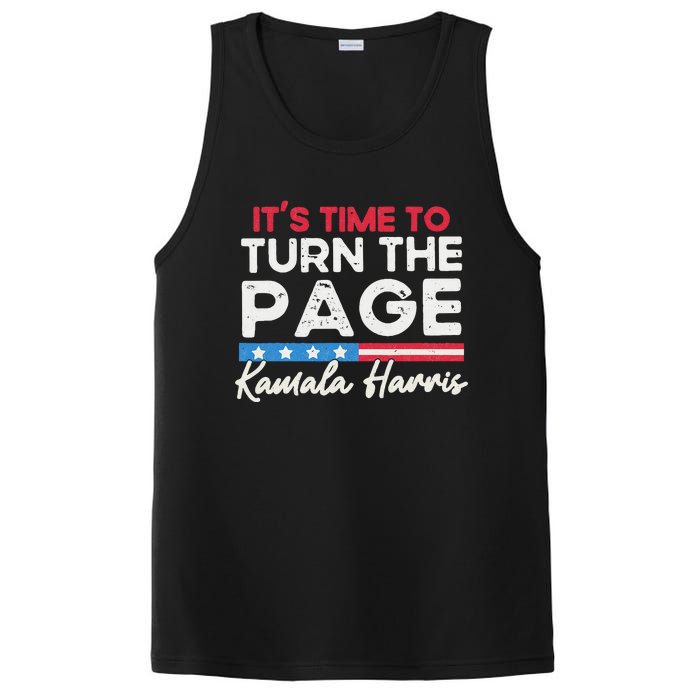 Kamala Harris 2024 ItS Time To Turn Page PosiCharge Competitor Tank