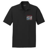 Kamala Harris 2024 ItS Time To Turn Page PosiCharge RacerMesh Polo