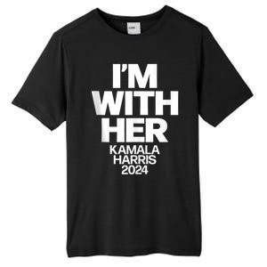 Kamala Harris 2024 Support IM With Her Kamala Harris 2024 Tall Fusion ChromaSoft Performance T-Shirt