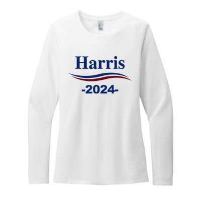 Kamala Harris 2024 For President Campaign Womens CVC Long Sleeve Shirt