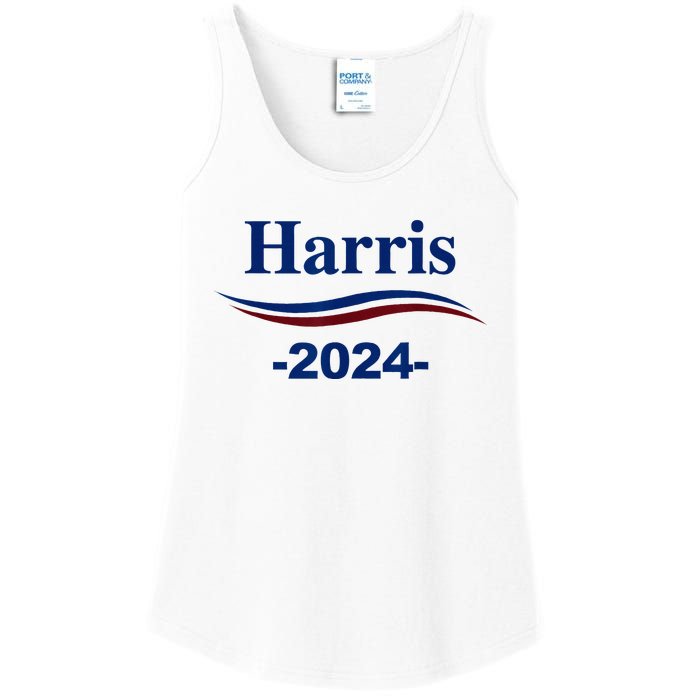 Kamala Harris 2024 For President Campaign Ladies Essential Tank