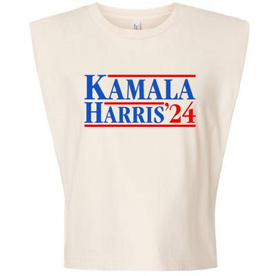 Kamala Harris 2024 For President Campaign Garment-Dyed Women's Muscle Tee